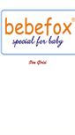 Mobile Screenshot of bebefox.com